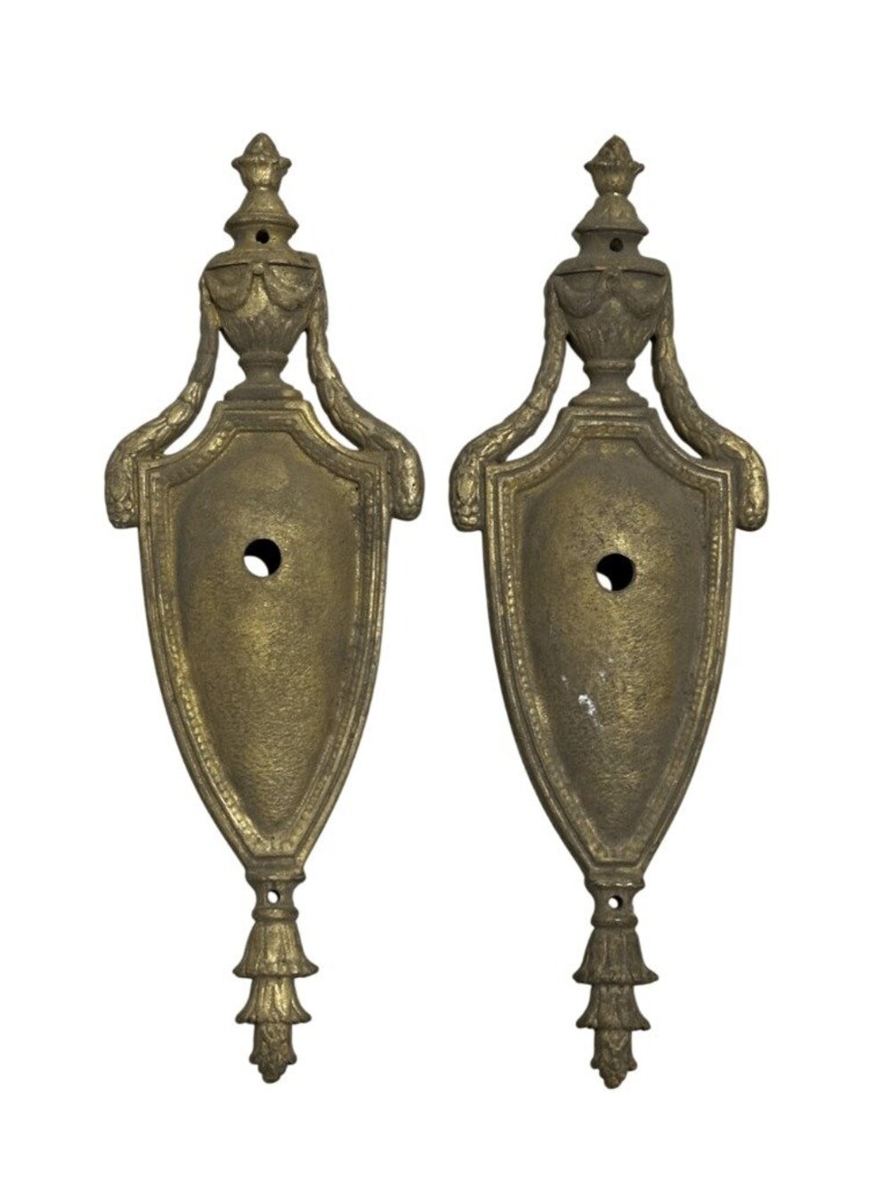 Antique Neoclassical Style Wall Sconce Plate for Repair